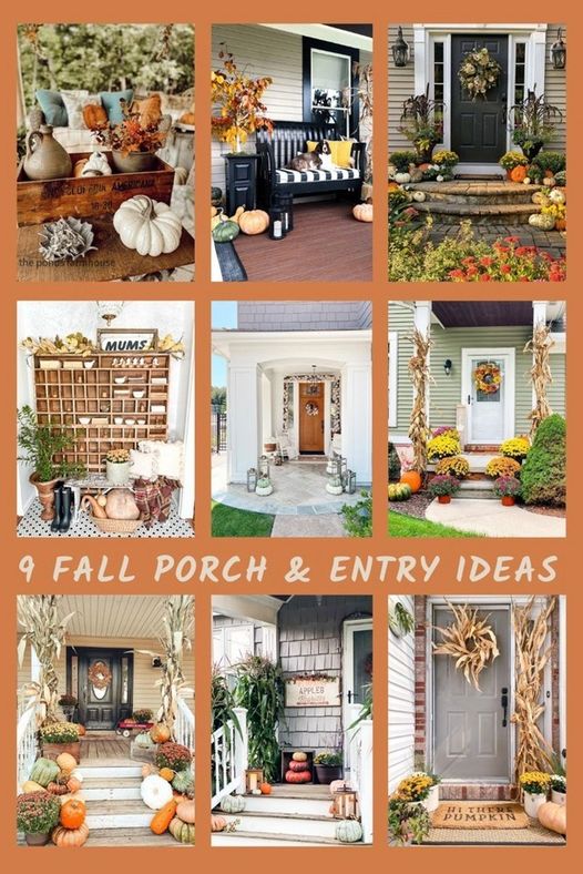 Fall Porch Decor Ideas Cozy Farmhouse Style