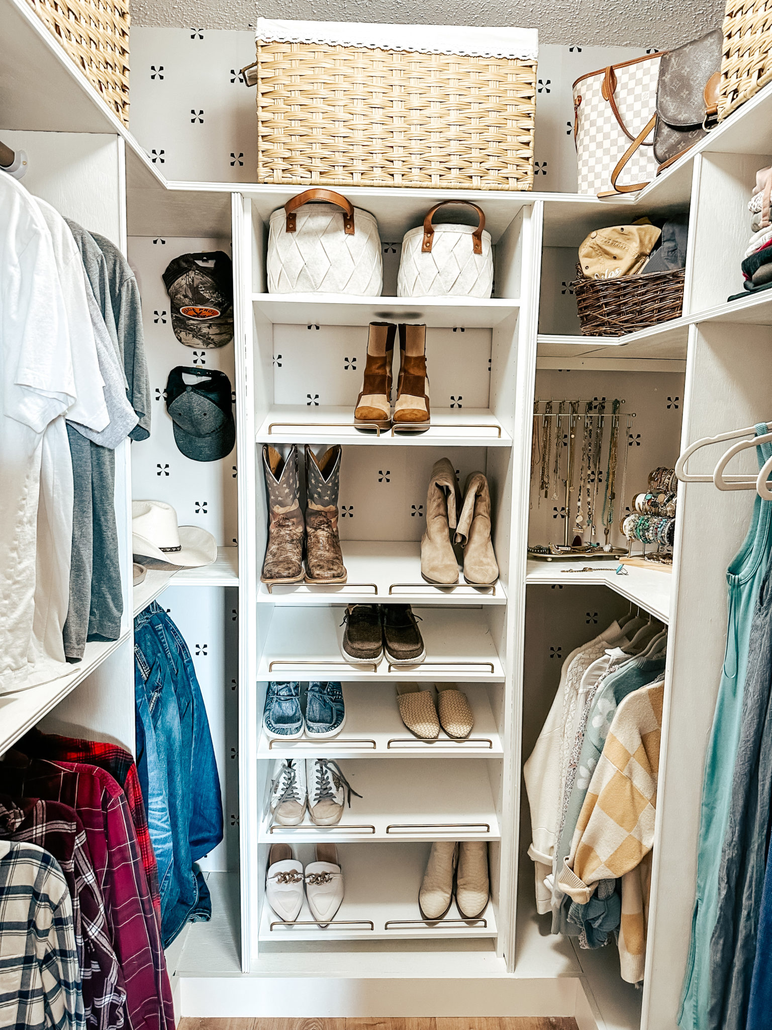 Cottage Closet Built-Ins - Itty Bitty Farmhouse