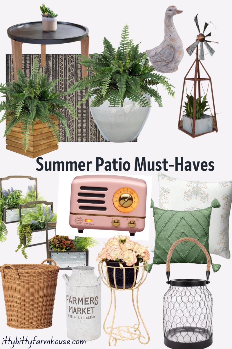 Summer Patio Must-Haves